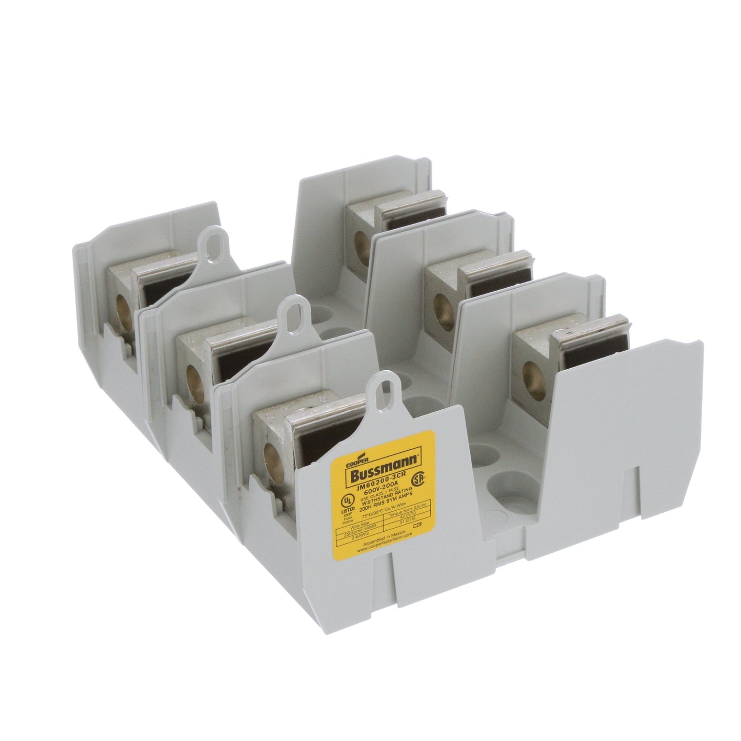 Bussmann JM60200-3CR Fuse Block | 200A