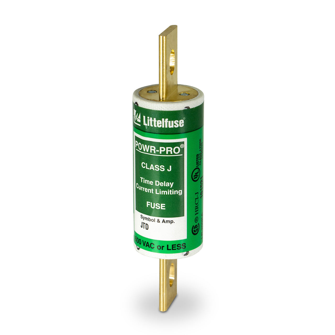 Littelfuse JTD-070 Class J Time-Delay Fuse | 70A 600VAC 300VDC POWR-PRO