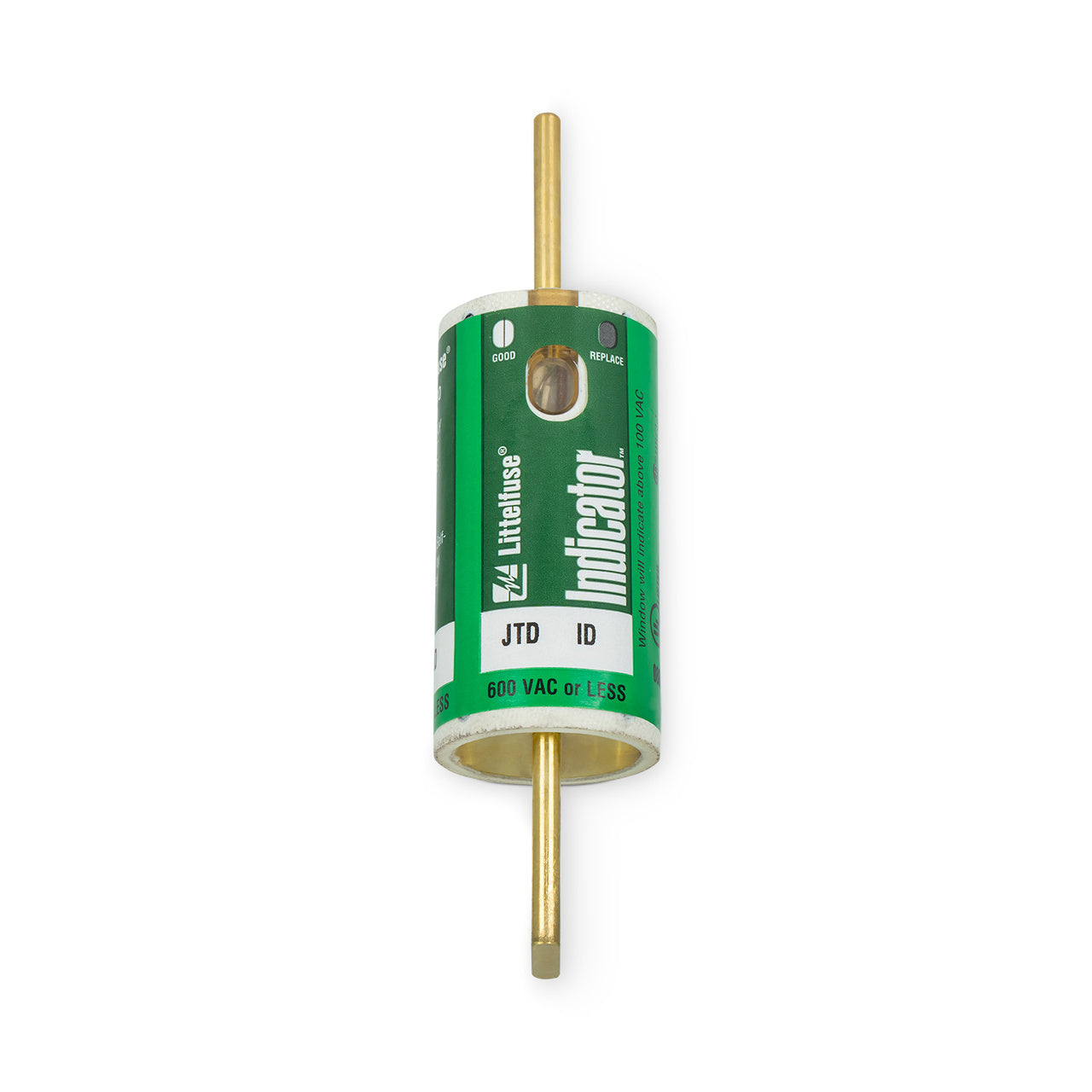 Littelfuse JTD150ID Fuse | JTD_ID Series - UL Class J Time-Delay Fuses with Indication JTD_ID Series - UL Class J Time-Delay Fuses with Indication 600V 150A