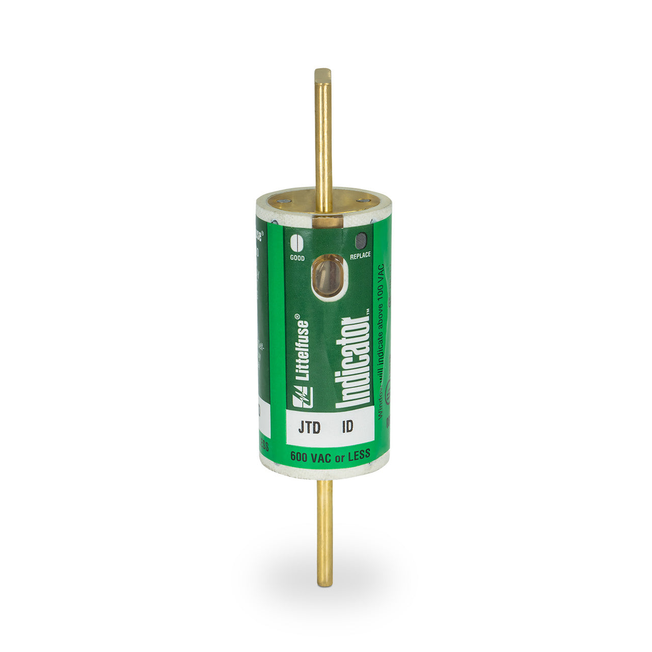 Littelfuse JTD150ID Fuse | JTD_ID Series - UL Class J Time-Delay Fuses with Indication JTD_ID Series - UL Class J Time-Delay Fuses with Indication 600V 150A