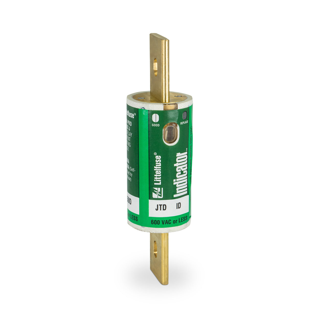 Littelfuse JTD150ID Fuse | JTD_ID Series - UL Class J Time-Delay Fuses with Indication JTD_ID Series - UL Class J Time-Delay Fuses with Indication 600V 150A