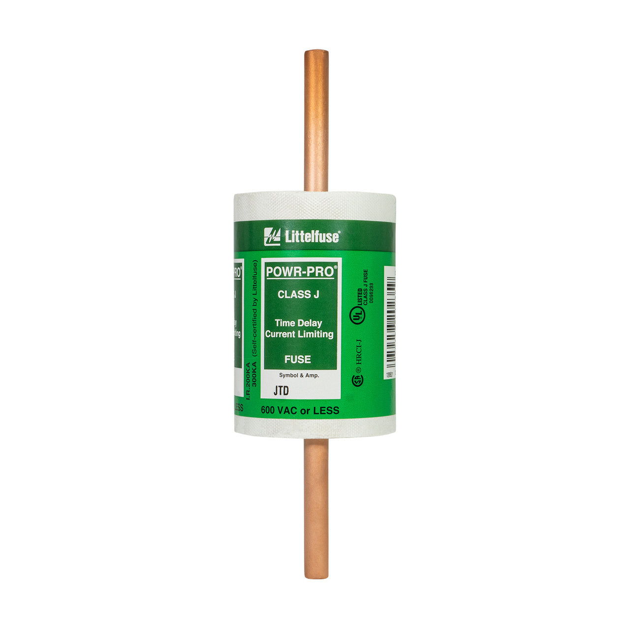 Littelfuse JTD400 Fuse | 600V 400A 200kA@600V JTD Series - UL Class J Time-Delay Fuses
