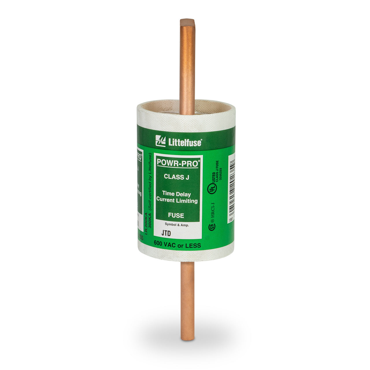 Littelfuse JTD400 Fuse | 600V 400A 200kA@600V JTD Series - UL Class J Time-Delay Fuses