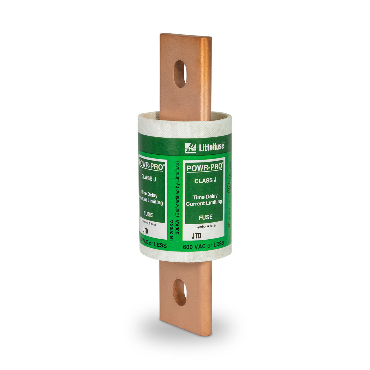 Littelfuse JTD400 Fuse | 600V 400A 200kA@600V JTD Series - UL Class J Time-Delay Fuses