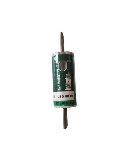 Littelfuse JTD80ID Fuse | 600V 80A 200kA@600V Bolt-In Powr-Pro