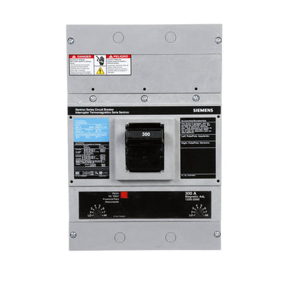 Siemens JXD22B300 Molded Case Circuit Breaker | 240V 300A 2P 65kA@240V Bolt-On Sentron Series