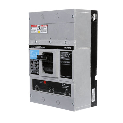 Siemens JXD23B225 Molded Case Circuit Breaker | 240V 225A 3P 65kA@240V Bolt-On Sentron Series
