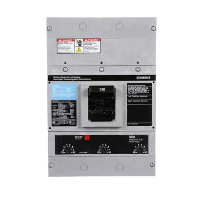 Siemens JXD23B350 Molded Case Circuit Breaker | 240V 350A 3P 65kA@240V Bolt-On Sentron Series