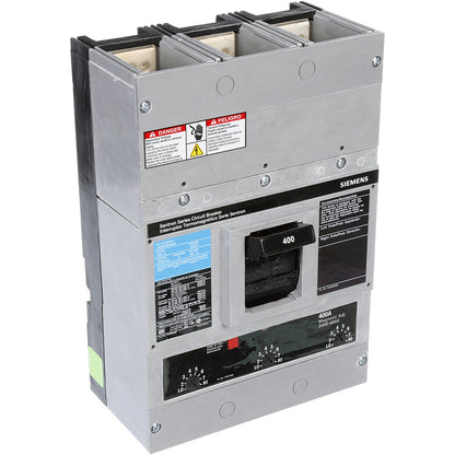Siemens JXD23B400 Circuit Breaker | 240V 400A 3P 65kA@240V Bolt-On Sentron Series