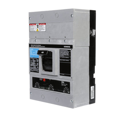 Siemens JXD23B400 Circuit Breaker | 240V 400A 3P 65kA@240V Bolt-On Sentron Series