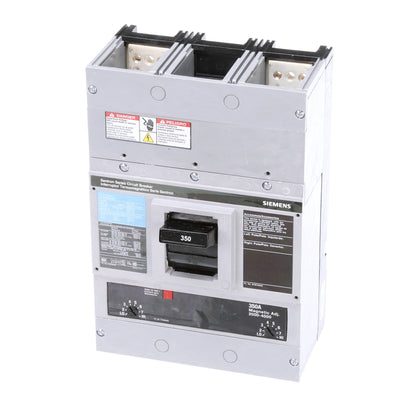 Siemens JXD62B350 Circuit Breaker | 600V 350A 2P 35kA@480V Bolt-On Sentron Series