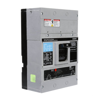 Siemens JXD62B400 Circuit Breaker | 600V 400A 2P 35kA@480V Bolt-On Sentron Series