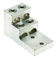 Burndy K22A39U2 Electrical Connector | 2-Hole 3/8" Studs 1.38" Spacing Dual-Rated