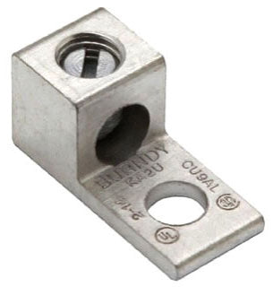Burndy KA25U Aluminum Universal Terminal | #14-1/0 AWG 1/4" Stud 1 Screw