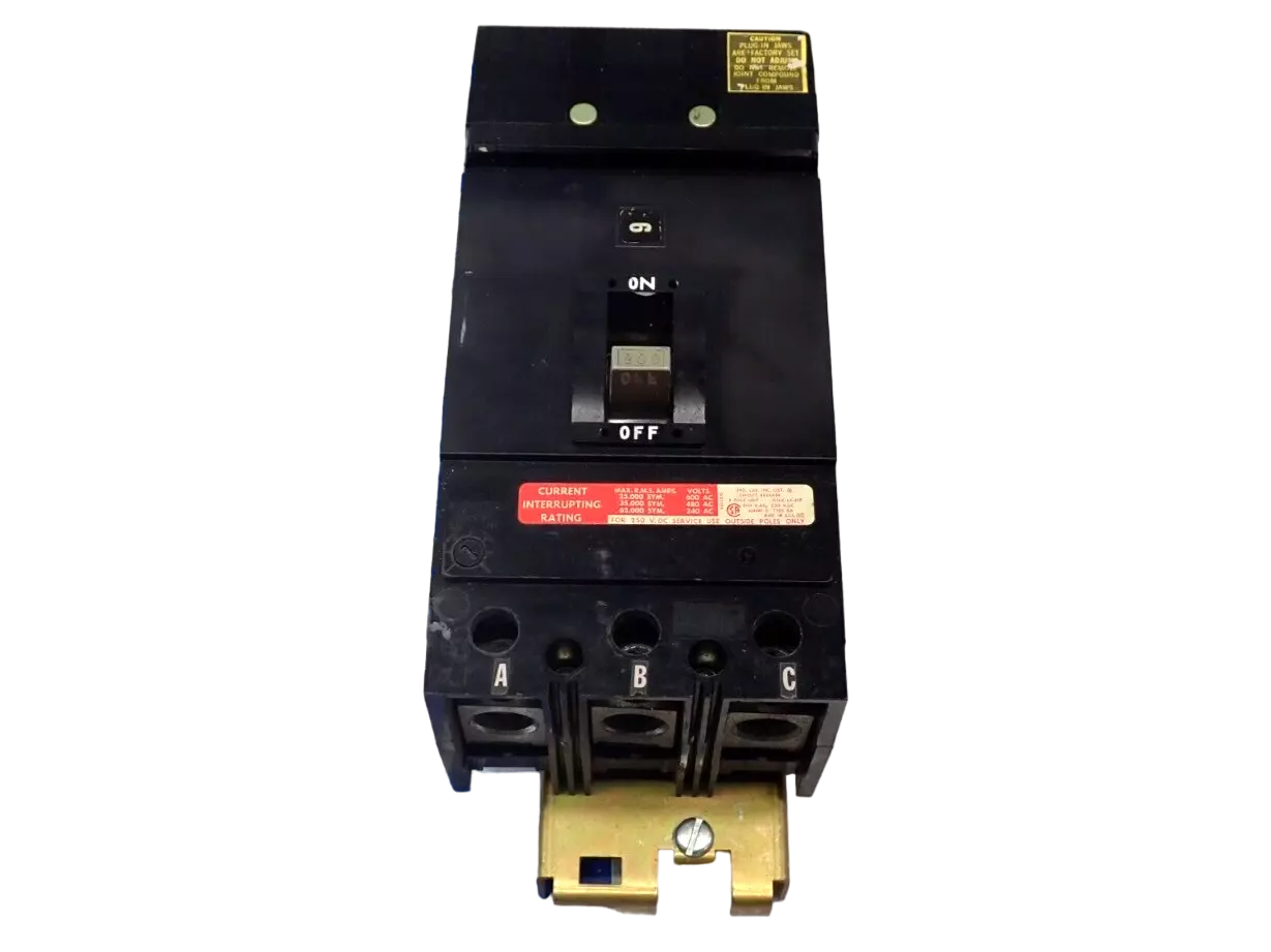 Square D KH36200-BLACK Circuit Breaker | 600V 200A 3P 35kA@480V I-Line