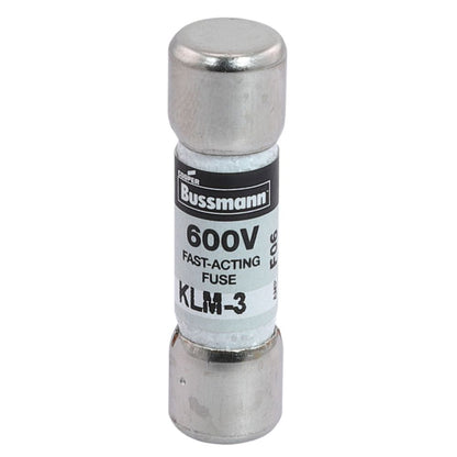 Bussmann KLM-3 Low Voltage Fuse | 600V 3A 100kA@600V KLM Series