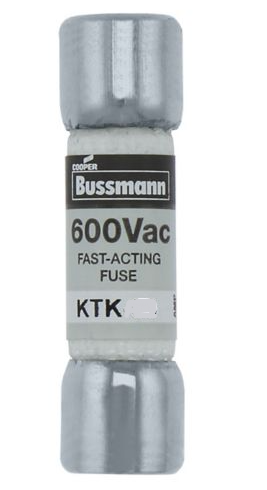 Bussmann KTK-1/8 Low Voltage Fuse 600V 1A 100kA@600V KTK Series