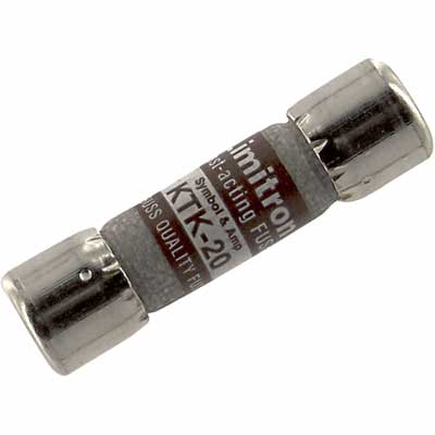 Bussmann KTK-20 Low Voltage Fuse 600V 20A 100kA@600V KTK Series
