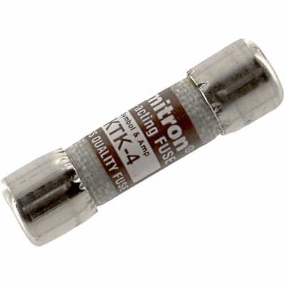 Bussmann KTK-4 Low Voltage Fuse 600V 4A 100kA@600V KTK Series
