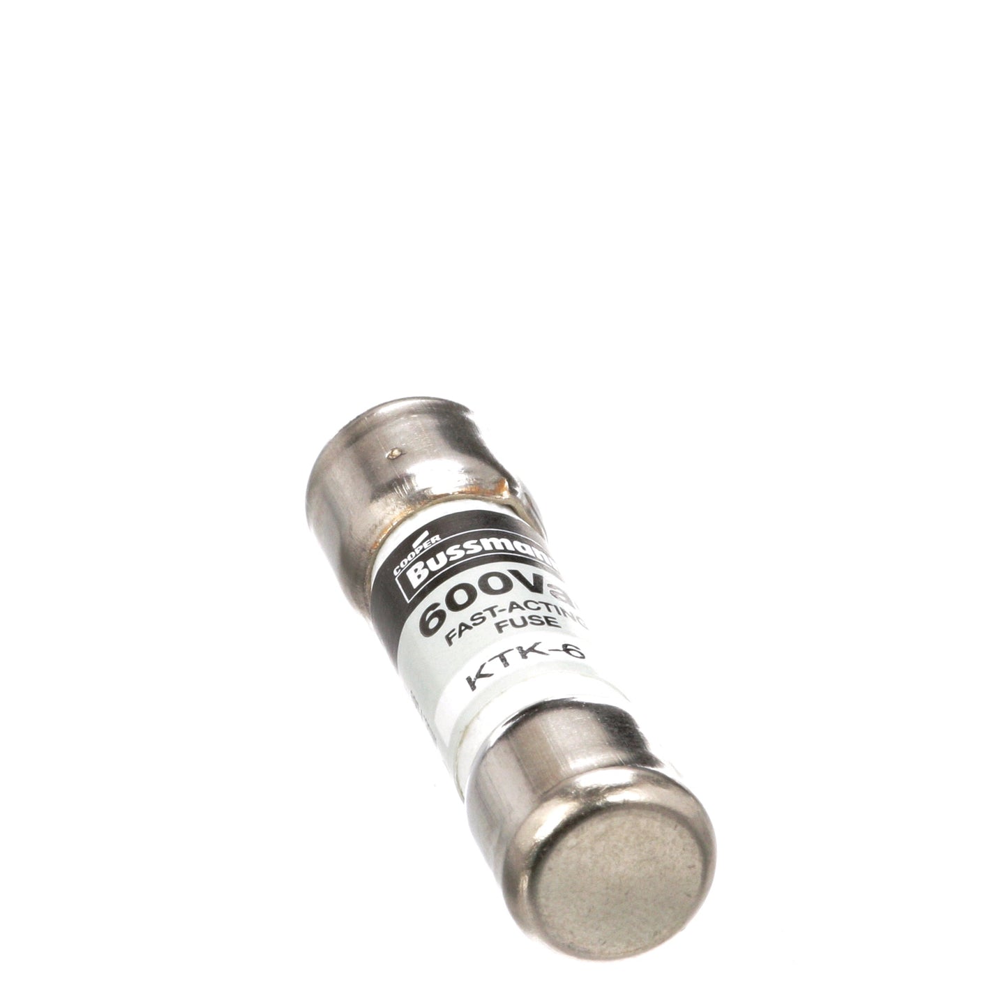 Bussmann KTK-6 Low Voltage Fuse 600V 6A 100kA@600V KTK Series