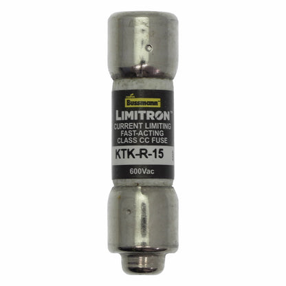 Cooper Bussmann, Bussmann KTK-R-15 Low Voltage LIMITRON 600V 15A Fuse - Essential Electric Supply