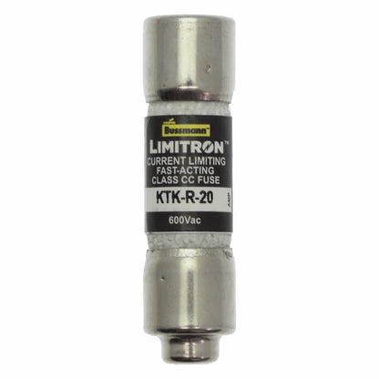 Cooper Bussmann, Bussmann KTK-R-20 Low Voltage LIMITRON 600V 20A Fuse - Essential Electric Supply