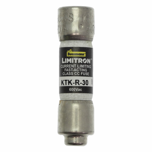 Cooper Bussmann, Bussmann KTK-R-30 Low Voltage LIMITRON 600V 30A Fuse - Essential Electric Supply