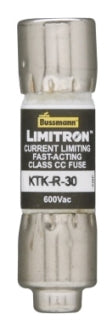 Bussmann KTKR15 Fast-Acting Class CC Fuse | 15A 600V Current-Limiting