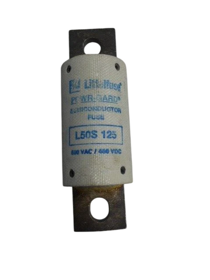 Littelfuse L50S125 Fuse | L50S Series Ã¢EURsÃƒ"ÃƒÂ¬ High-Speed Semiconductor Fuse L50S Series Ã¢EURsÃƒ"ÃƒÂ¬ High-Speed Semiconductor Fuse 500V 125A