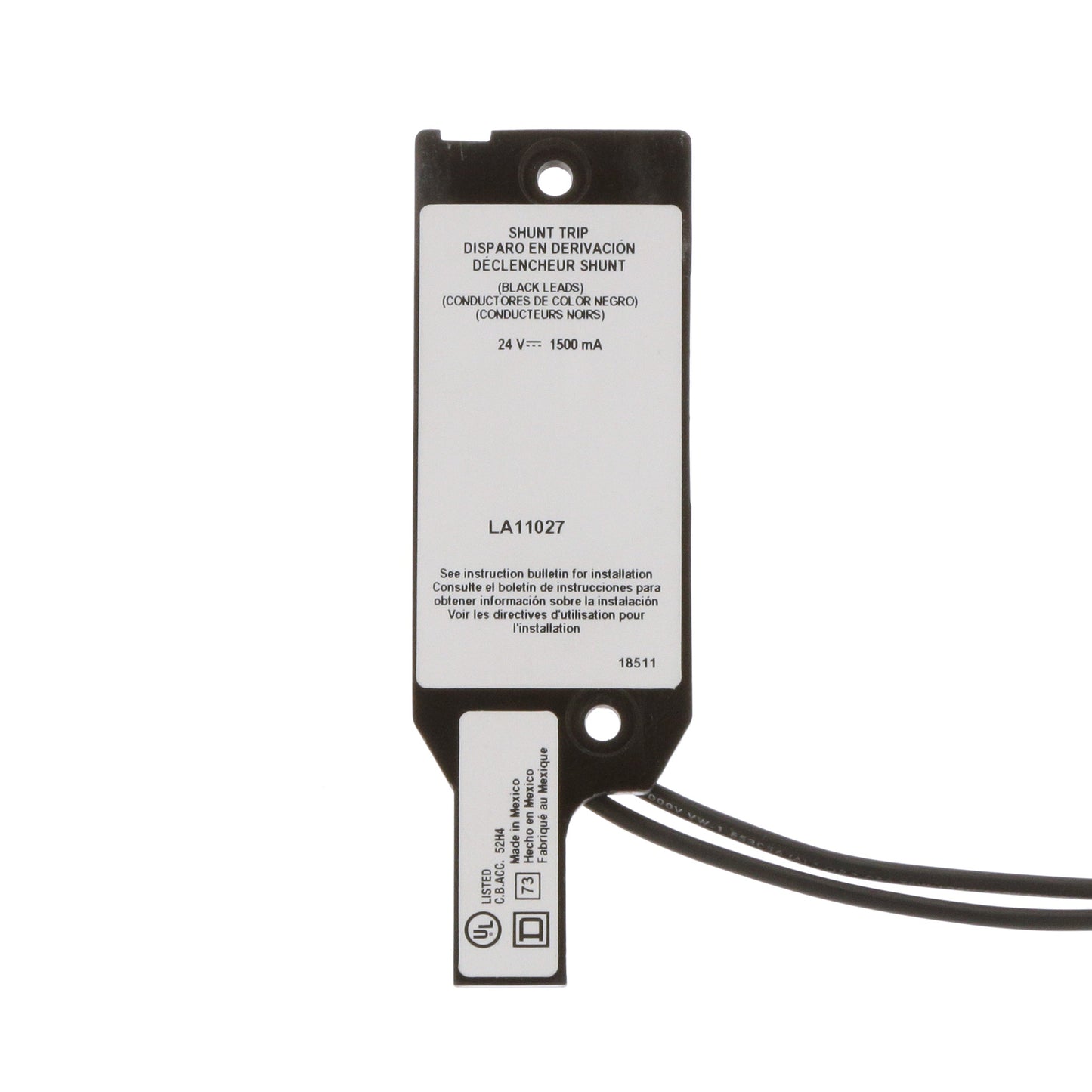 Square D LA11027 Circuit Breaker Shunt Trip | 24V LA Series