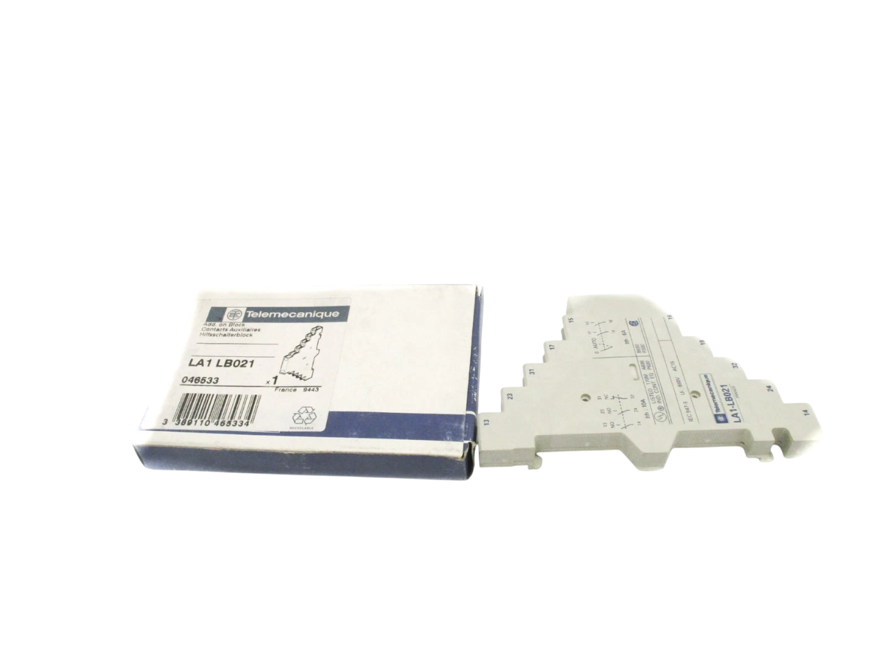 Square D LA1LB021 Motor Control | 2NO/1NC Integral