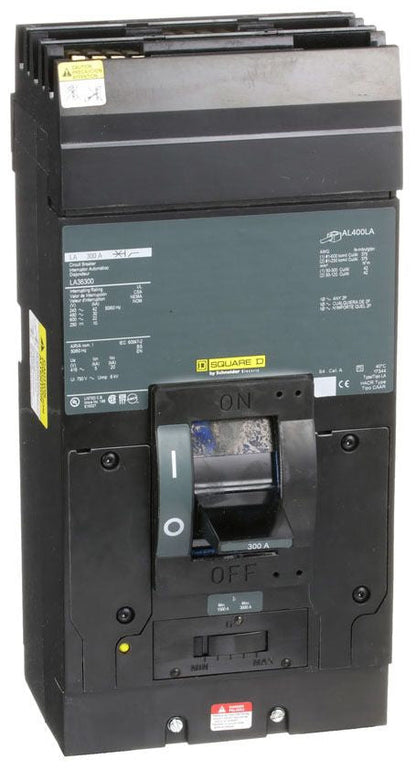 LA36300 - Square D I-Line Style Plug-In 300 Amp 3 Pole Circuit Breaker - Essential Electric Supply