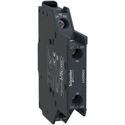 Square D LAD8N02 Auxiliary Contact 2 NC TeSys D