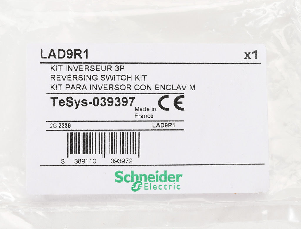 Schneider Electric LAD9R1 Reversing Contactor Kit | 3P TeSys