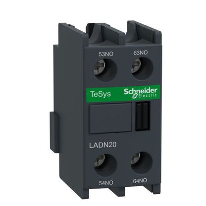 Telemecanique LADN20 Contactor And Motor Starter Auxiliary | 2NO LAD