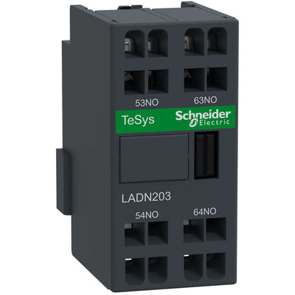 Schneider Electric LADN203 Contactor And Motor Starter Auxiliary | 2 NO