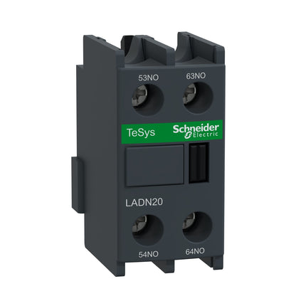 LADN20 Schneider Electric TeSys D Auxiliary Contact 2 NO - Essential Electric Supply