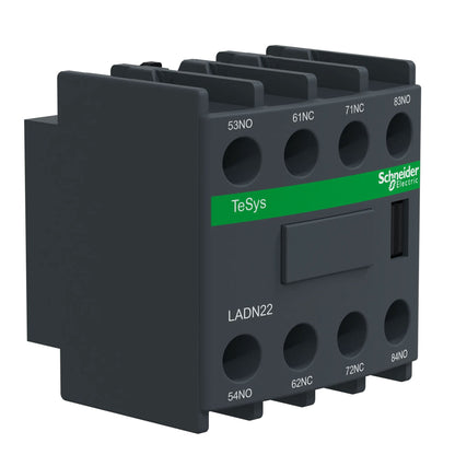Telemecanique LADN22 Contactor And Motor Starter Auxiliary | 2NO/2NC 690V AC TeSys D