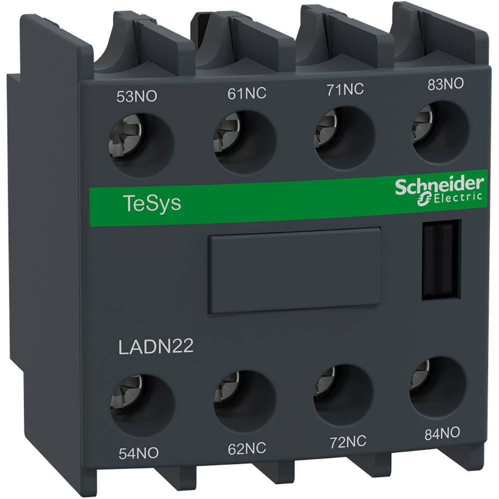 Telemecanique LADN22 Contactor And Motor Starter Auxiliary | 2NO/2NC 690V AC TeSys D