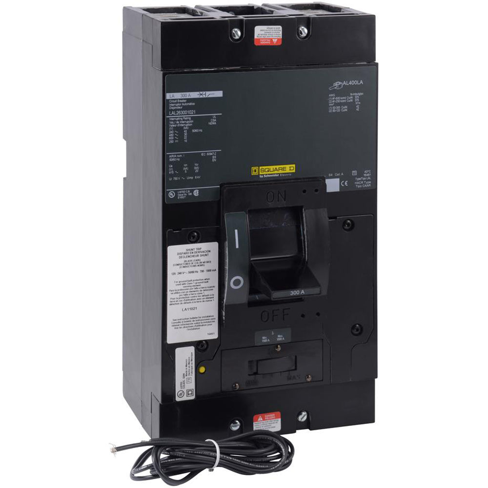 Square D LAL363001616 Circuit Breaker | LAL Series LAL 600V 300A