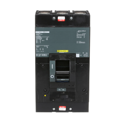 Square D LAL36400 Circuit Breaker | 600V 400A 3P 30kA@480V Feed-Thru LAL Series