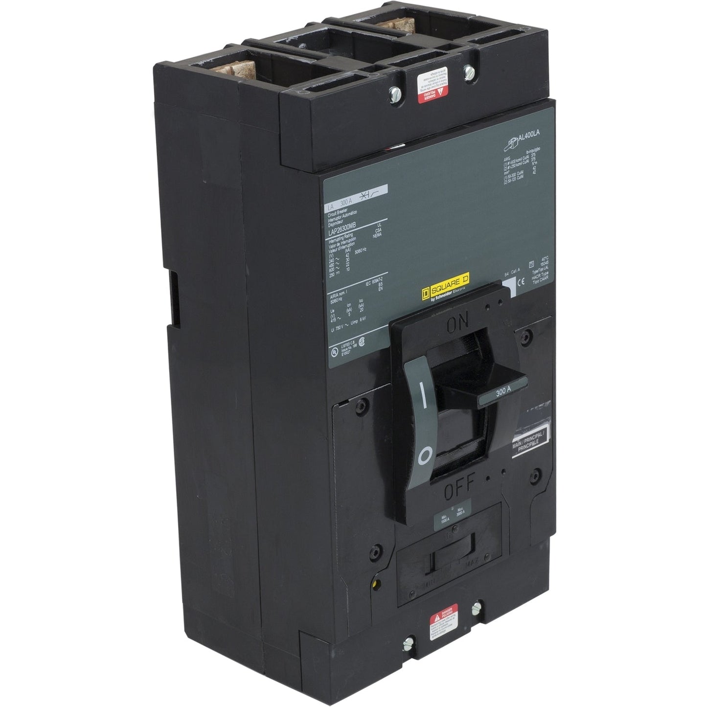 LAP26400V - Square D Bolt-On 600V 400A 2 pole circuit breaker 30kA@480V - Essential Electric Supply