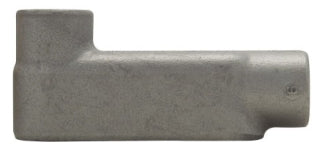 Crouse-Hinds LB108 Conduit Outlet Body | 4-Inch LB Shape Feraloy Iron Alloy Aluminum Acrylic Finish Form 8