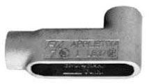 Appleton LB150M Conduit Outlet Body | 1-1/2" FNPT Surface Mount Malleable Iron 35 Series