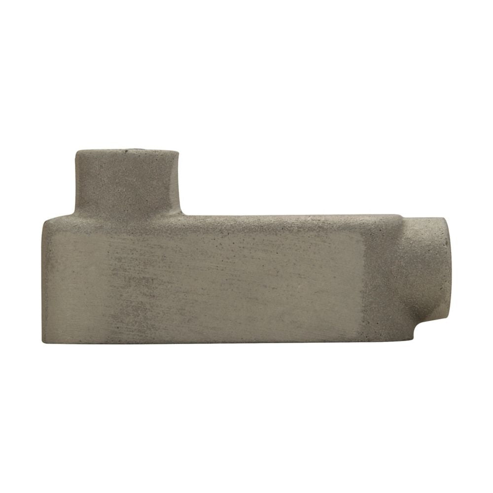 Crouse-Hinds LB49 Conduit & Fittings | Copper-Free Aluminum 1-1/4" Hub LB-Shaped Threaded Mark 9