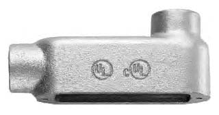 Crouse-Hinds LB75MCG Conduit Outlet Body | 3/4" Malleable Iron LB Shape 35 Series