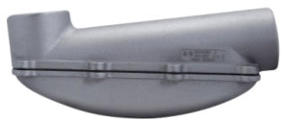 Crouse-Hinds LBD012 Condulet LBD Mogul Conduit Body 5-Inch Hub Feraloy Iron Alloy Copper-Free Aluminum Finish