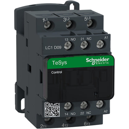Schneider Electric LC1D09B7 Contactor | 3P 3PH 600V 25A 24V TeSys D