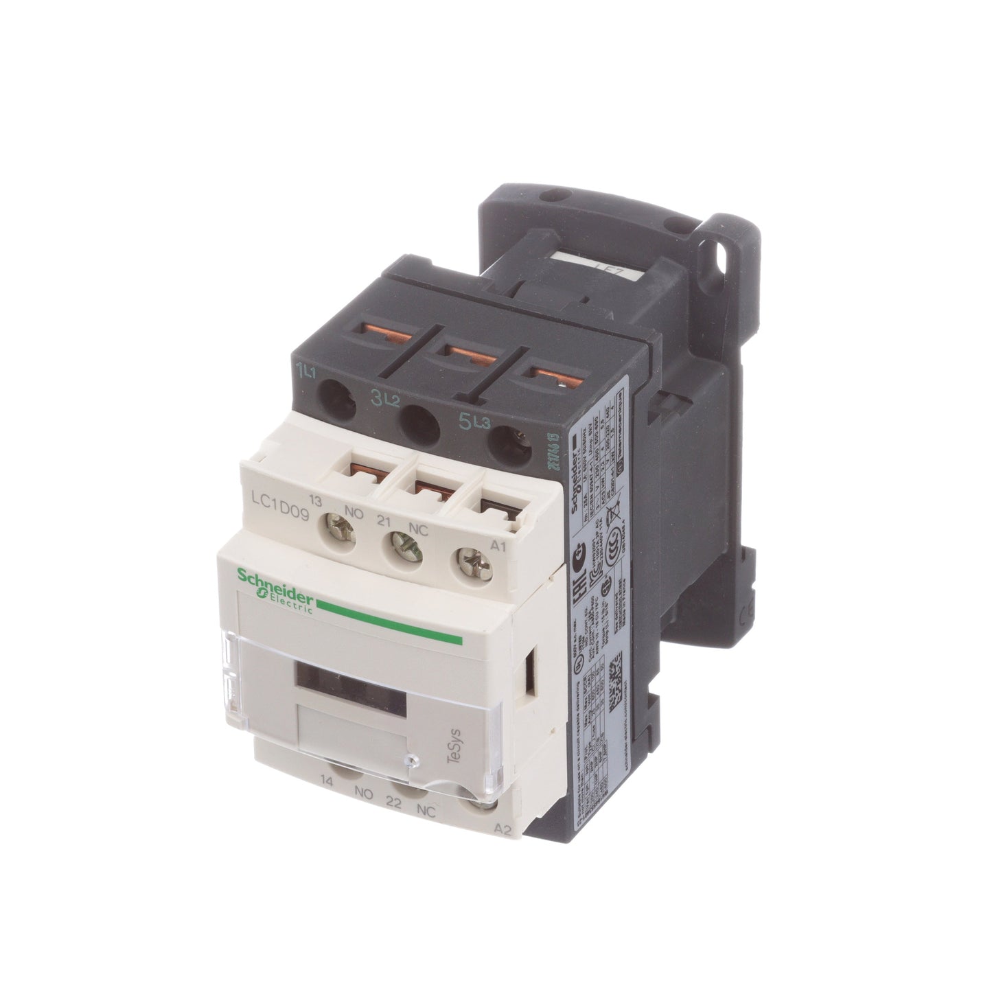 Schneider Electric LC1D09LE7 Contactor 3P 600V 25A 208V Coil TeSys D