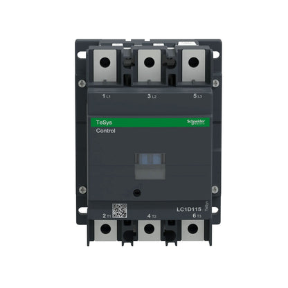 LC1D1156M7 Schneider Electric 115A 3-Pole Contactor - Direct Replacement, 220V Coil